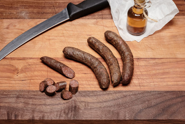 Image sur Saucissons de bison à l’érable-chipotlé