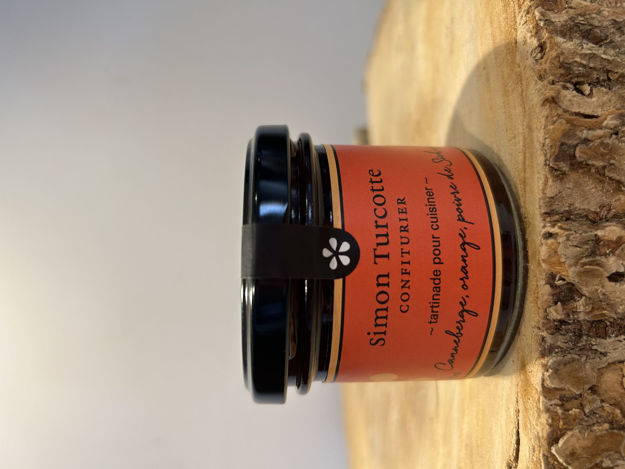 Picture of Tartinade de Canneberge, orange, poivre de Shichuan