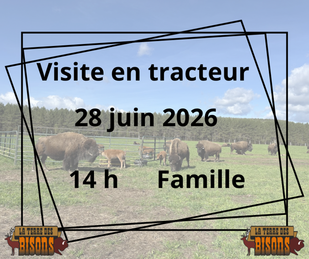 Image sur Visite guidée en tracteur ( Famille 2 adultes 2 enfants)